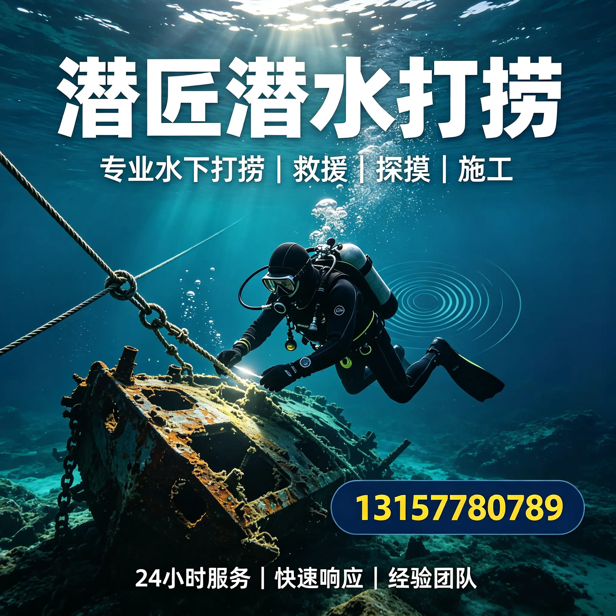 抚宁水下打捞作业服务产品